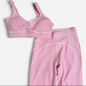ALO Yoga Blush Pink Activewear Set